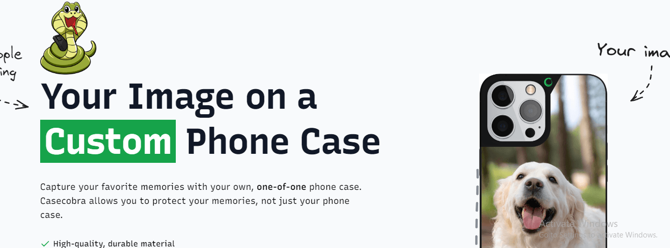 case cobra - A phone case customizer
